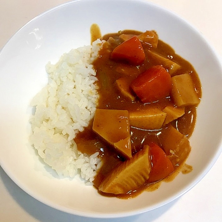 たっぷり具沢山☆筍と鶏胸肉のカレーライス